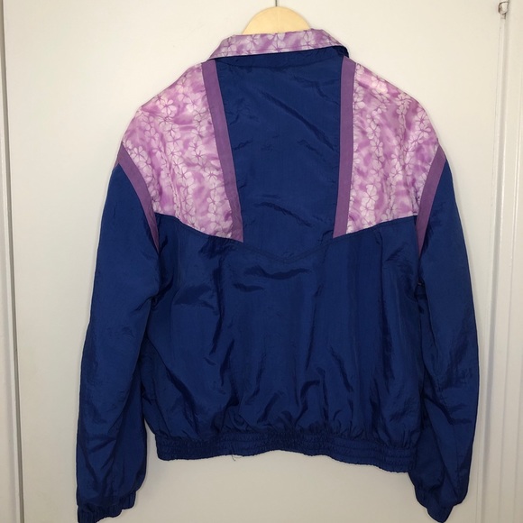 Floral Vintage Zip Up Bomber Jacket - Picture 6 of 7